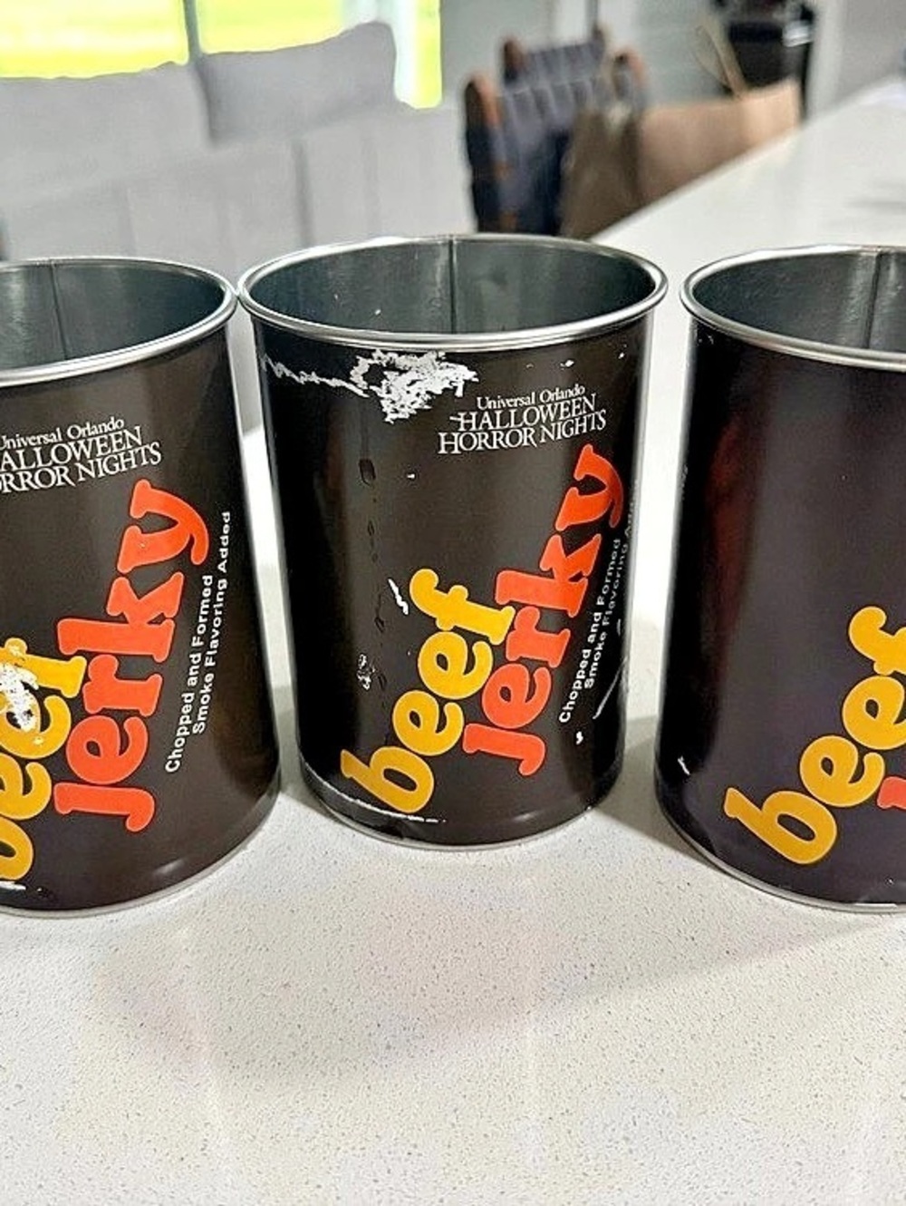 Halloween Horror Nights Beer Jerk cups Metal Cups Set of 3